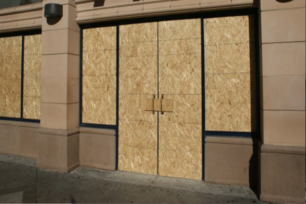 Boarding Up in Cricklewood, NW2